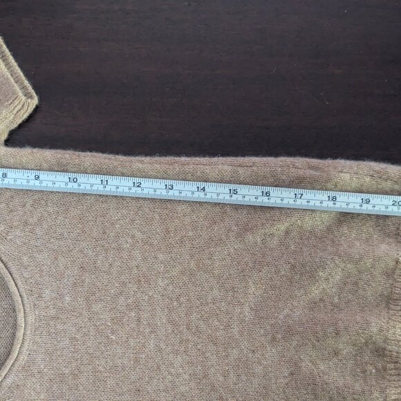 Free People Intimately 100% Cashmere BB Tee Size Small Oatmeal - Picture 8 of 8